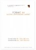 papier firmowy A4 składany do DL-C, druk pełnokolorowy obustronny 4+4, na papierze offset / preprint 90g, 1500 sztuk 